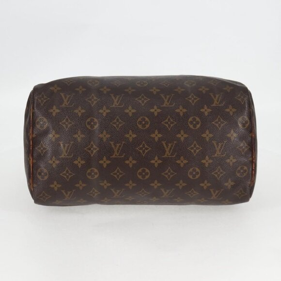 LOUIS VUITTON Monogram Speedy 35 Hand Bag - Picture 12 of 15